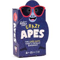 Professor Puzzle Crazy Apes Card Game 2-5 Players Ages 4+ (PRO230625)