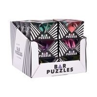 Professor Puzzle Metal Bar Puzzles Brain Teaser Display of 24