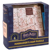 Professor Puzzle Harry Potter Marauder's Map Sliding Block Wooden Puzzle