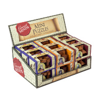 Professor Puzzle Great Minds Mini Wood Puzzles x 18 (PRO535906)