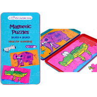 The Purple Cow Magnetic Puzzles Travel Tin Ages 3-6 (PUR026078)
