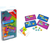 The Purple Cow Backpack World Rummy Magnetic Travel Game (PUR026153)