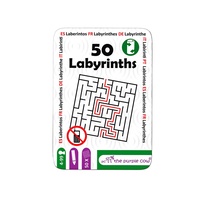 Fifty Labyrinths In Tin Board Game (PUR026603)
