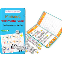 The Purple Cow Magnetic The Maths Game Travel Tin Ages 5-99 (PUR026795)