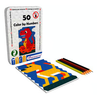 50 Colour by Numbers Tin (PUR133064)