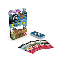 The Purple Cow Go Fish Dinosaurs Magnetic Card Game in Tin (PUR133927)
