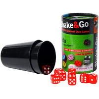 The Purple Cow Shake & Go Dudo Dice Game for Ages 12+ (PUR368767)