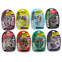 Metal IQ Puzzle Assorted 8 Pack (PZ045878x8)