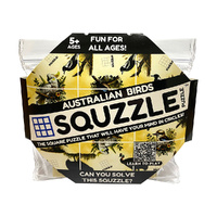 Fun Squared Games Squzzle Australian Birds Brain Teaser Puzzle (PZ899403)