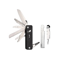 Roxon Flex Companion 13-in-1 Safty Lock Multi-Tool Black 122mm