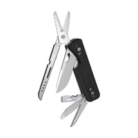 Roxon Flex Shears 14-in-1 Multi-Tool Detachable Belt Clip Black