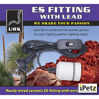 URS Edison Screw Fitting With Lead Heat Globe Holder 