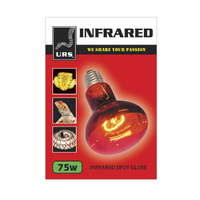 URS Infrared Spot Heat Globe Reptile Heat Source 75w 