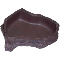 URS Billabong Reptile Water Bowl Brown Large 