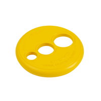 Rogz RFO Frisbee Disc Interactive Dog Fetch Toy Yellow Large