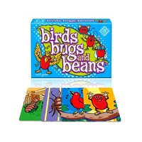 Birds Bugs & Beans Animal Cards Game (RNR810)