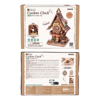ROKR Cuckoo Clock Mechanical 3D Wooden Puzzle 435 Pieces