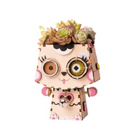 Robotime Flower Pot Kitty Wooden Puzzle (ROB179613)