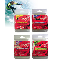 REDBACK SURF WAX - 4 TYPES AVAILABLE - 70 GRAMS - HIGH TRACTION NON SLIP