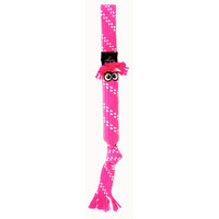 Rogz Scrubz Oral Care Interactive Dog Toy Pink Medium