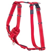 Rogz Control Stop-Pull Dog Harness Padded Red XL