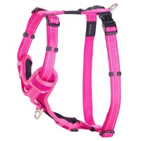 Rogz Control Stop-Pull Dog Harness Padded Pink Large