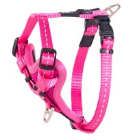 Rogz Control Stop-Pull Dog Harness Padded Pink Small
