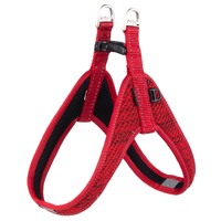 Rogz Fast-Fit Reflective Dog Safety Harness Red Medium/Large