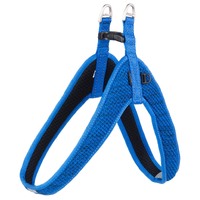 Rogz Fast-Fit Reflective Dog Safety Harness Blue Large