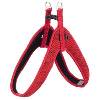 Rogz Fast-Fit Reflective Dog Safety Harness Red Large