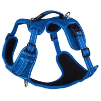 Rogz Explore Durable Nylon Dog Safety Harness Blue Large