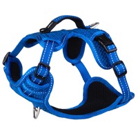 Rogz Explore Durable Nylon Dog Safety Harness Blue Small