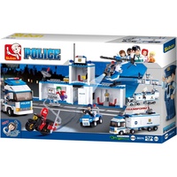 Sluban Police Station Scene 572 Piece (SLUB0376)
