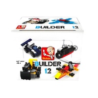 Builder 12 Mixed Designs Vehicle Kits (SLUB0591)