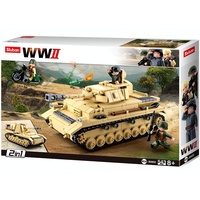 WWII Panzer IV/Hummel 2 In 1 543pcs (SLUB0693)