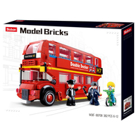 London Double Decker Bus 382 Pieces (SLUB0708)