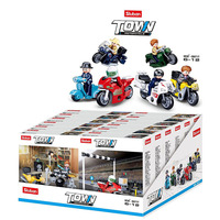 Town Motorcycles Display of 12 (SLUB0717)
