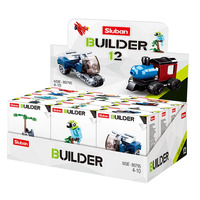 Builder Mixed Designs Display 12 Pack (SLUB0795)