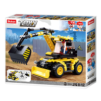 Town Excavator 196 Pieces (SLUB0805)