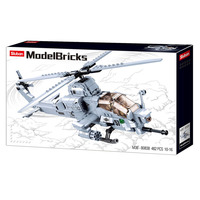 AH-1Z Attack Helicopter 482 Pieces (SLUB0838)
