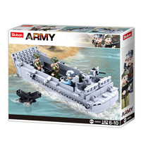 WW2 Higgins Landing Craft 182 Pieces (SLUB0855)