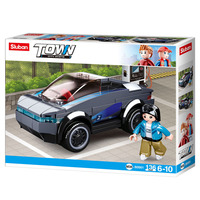 Town Electric Car 136 Pieces (SLUB0901)