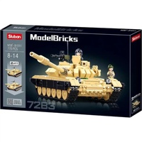 Sluban Model Bricks 2-in-1 Tank T-72B3 770 Pieces