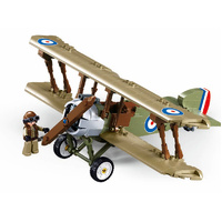 Sluban Sopwith Camel S Biplane Plastic Construction Kit 293 Pieces (SLUB1293)