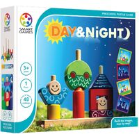 Smart Games Day & Night Preschool Puzzle Game 1-Player Ages 3+ (SMA518723)