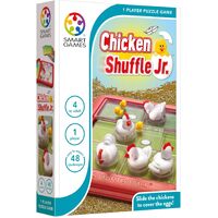 Smart Games Chicken Shuffle Jr Puzzle Game 1-Player Ages 4+ (SMA522041)