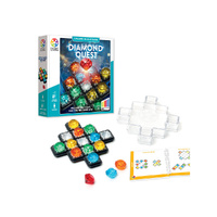 Smart Games Diamond Quest Brain Teaser Puzzle 1-Player Ages 8+ (SMA523918)