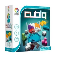 Smart Games Cubiq 3D Puzzle Game 1-Player Ages 7+