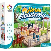 Smart Games Horse Academy Puzzle Game 1-Player Ages 7+ (SMA524434)