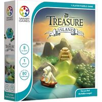 Smart Games Treasure Island Puzzle Game 1-Player Ages 8+ (SMA524441)